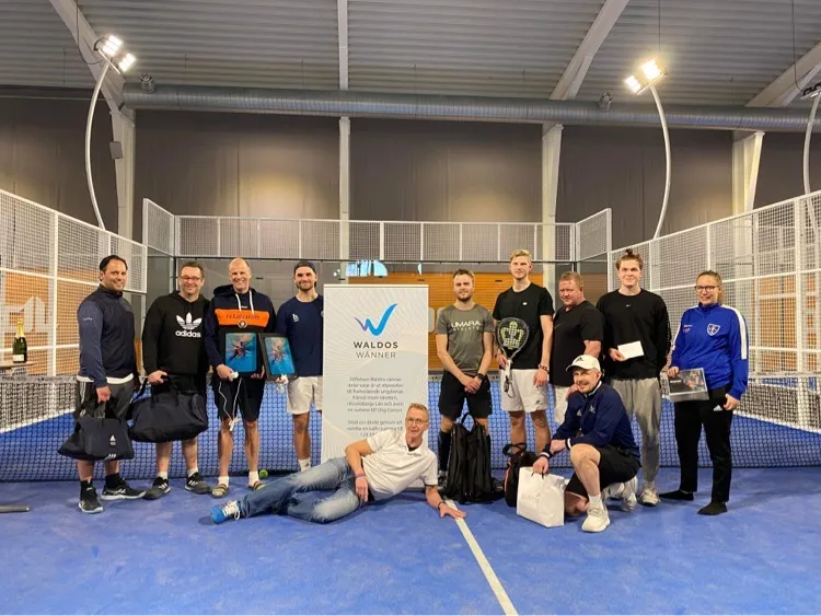 Waldos Wänner i padelhallen, 1/4