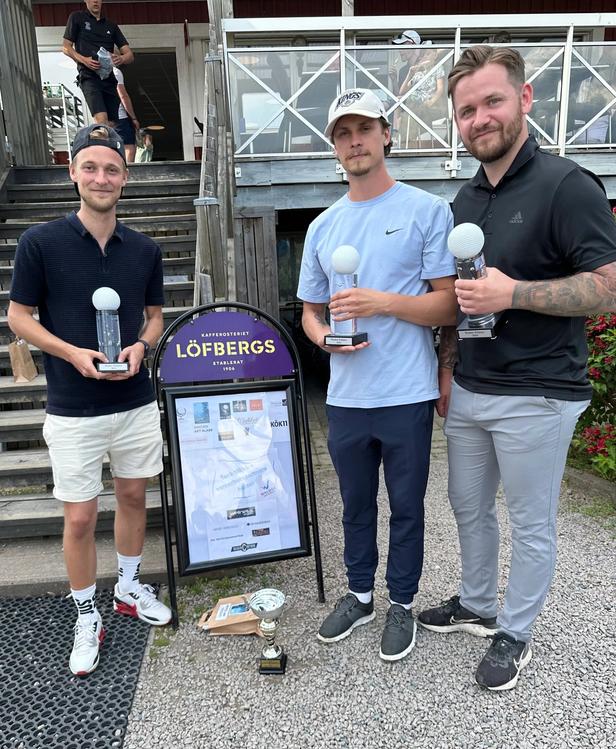 Golfvinnarna 2024 på resa
