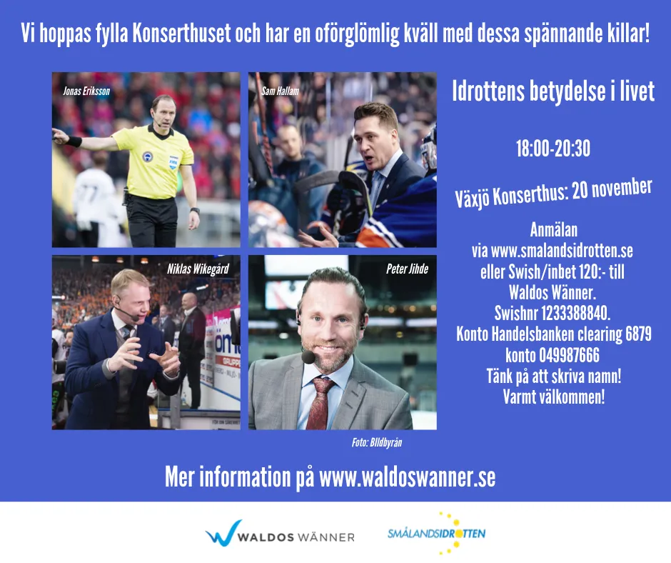Du har väl skaffat din biljett?