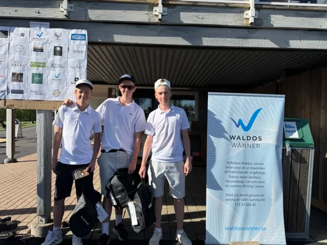 2:a plats - Olle Eklund, Adam Coucher och Ture Svensson